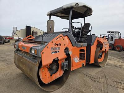 Hamm HD140 Smooth Drum Roller Compactor