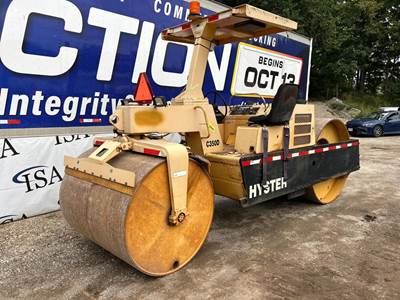 Hyster C350D Smooth Drum Roller Compactor