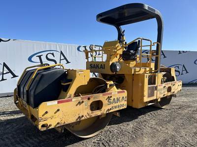 Sakai SW800 II Smooth Drum Roller Compactor