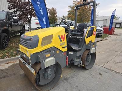 Wacker Neuson RD28-120 Smooth Drum Roller Compactor