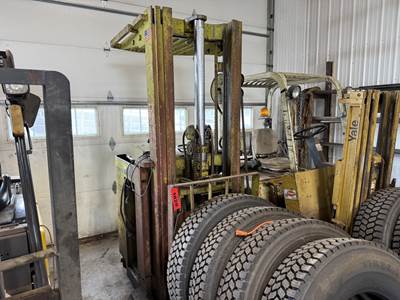 Clark NP300-30B Stand-Up Reach Forklift