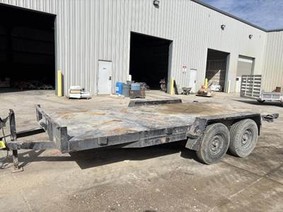 Location: Iowa City, Ia Approx 12'x78" Wide Steel Bed, Approx 16' Overall Length