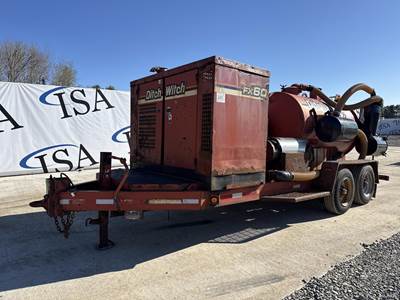 Ditch Witch FX60 Hydro-Excavator Vacuum Trailer