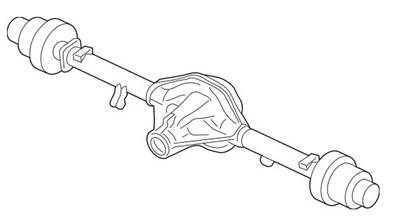Ford E-450 Rear Axle Assembly