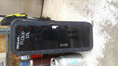 Quality used rear escape kickout glass or emergency exit window assembly for a