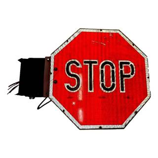Quality used 5-series Electric Stop Arm Assembly with LED "STOP" sign and