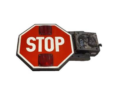 Used Transpec Rear Electric Stop Arm, Incandescent, Part # SC2-600-1011-SP