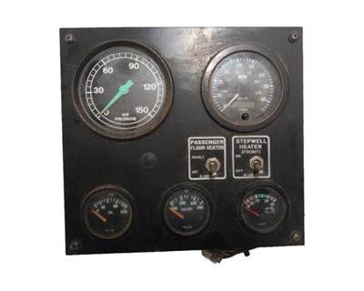 Gillig Low Floor Bus #2 Central Dash Panel with Gauges, OEM # 30-37146F018