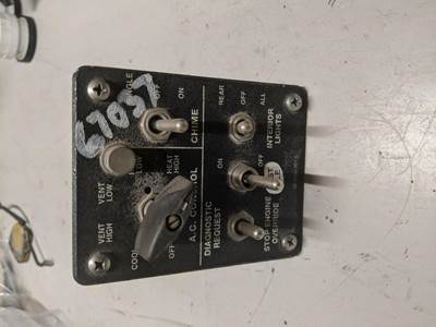 Gillig Low Floor Bus Dashboard Switch