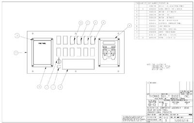 Thomas Built FS65 Dashboard Switch