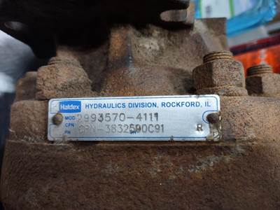 International MFDT-07 Hydraulic Pump