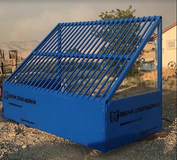2026 Bear Iron Works MAMA Grizzly Rock & Dirt Screen: Options: Removable Screen or Vibrator
