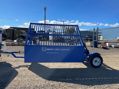 2026 Bear Iron Works Trailer Cub Grizzly, Rock Screen and Dirt Sifter