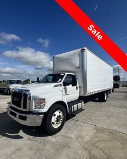 2018 Ford F-750 Box Truck 26 FT Morgan Box