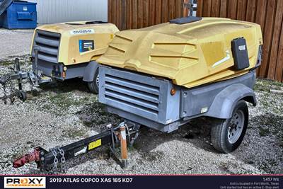 Atlas Copco XAS185 KD7 Air Compressor