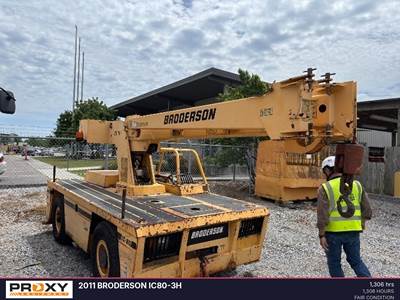 Broderson IC80-3H All Terrain Crane