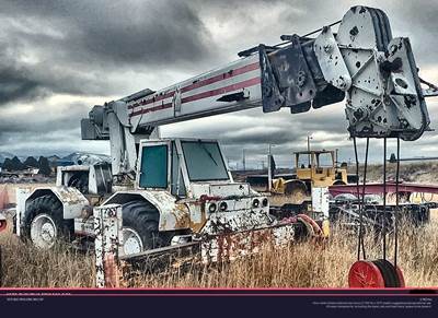 Bucyrus-Erie All Terrain Crane