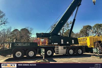 DEMAG All Terrain Crane