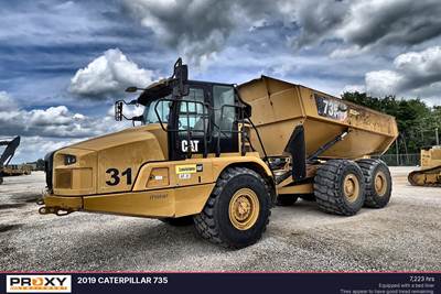 Caterpillar 735 Articulated Truck