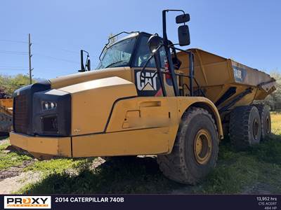 Caterpillar 740B Articulated Dump Truck