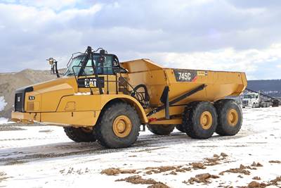 Caterpillar 745C Articulated Truck