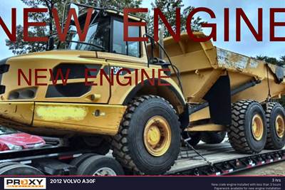 Volvo A30F Articulated Offroad Haul Truck