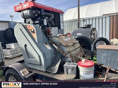 Asphalt Zipper AZ-300 Asphalt Cutter