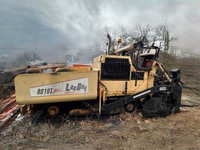 LeeBoy 8816T Asphalt Paver