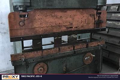 Pacific J55-6 55 Ton Hydraulic Brake Press