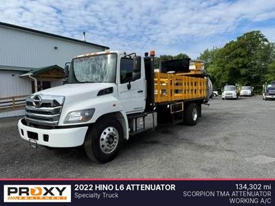 Hino Attenuator Truck