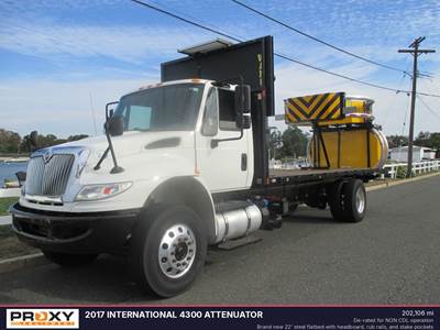 International Attenuator Truck