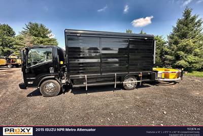 Isuzu Attenuator Truck