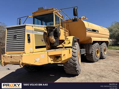 Volvo A40 Attenuator Truck
