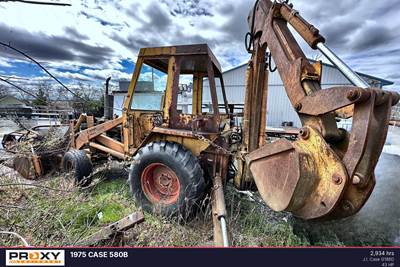 Case 580B Backhoe