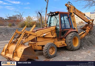 Case 590 Backhoe