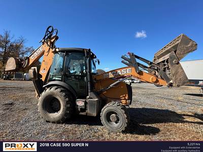 Case 590 Super N Backhoe