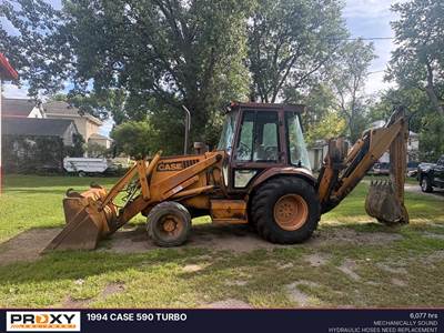 Case 590 TURBO Backhoe