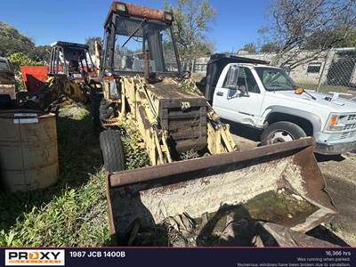 JCB 1400B Backhoe