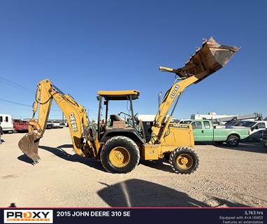 John Deere 310SE Backhoe