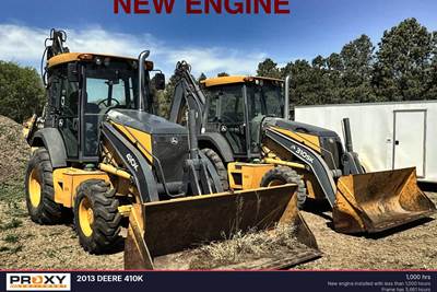 John Deere 410K Backhoe