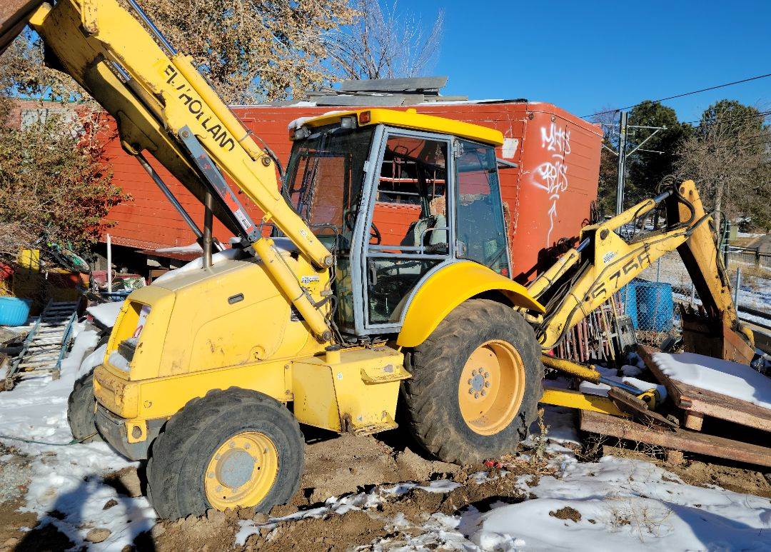 1997 New Holland 575E Backhoe For Sale Denver, CO JWV0C0VL261559