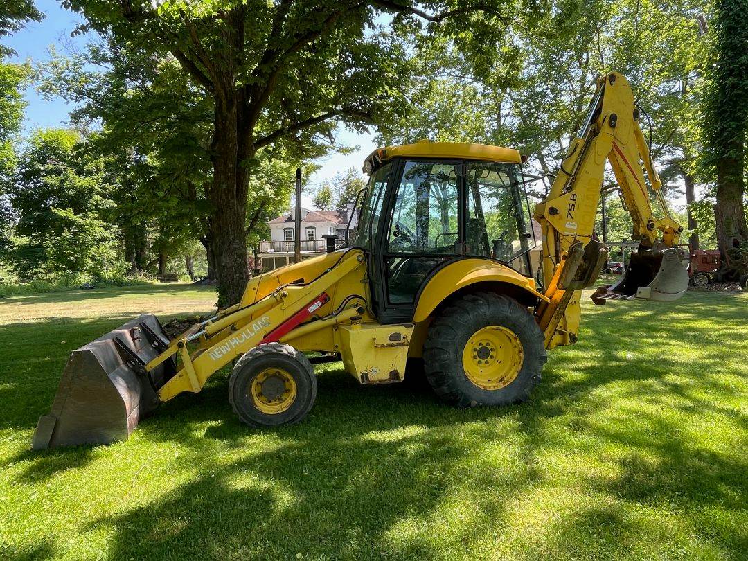 2004 New Holland LB75B Backhoe For Sale Columbia, NJ RWV0J3W051018