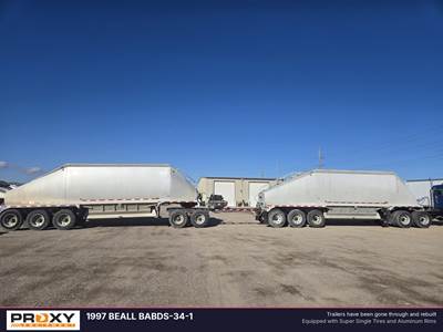 Beall BABDS-34-1 Belly Dump Trailer