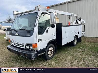 Chevrolet W4500 Boom / Bucket Truck