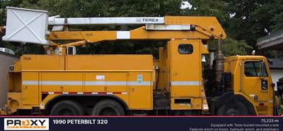 Peterbilt 320 Boom / Bucket Truck