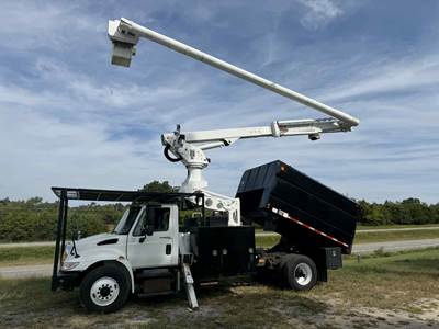 International Chipper Truck