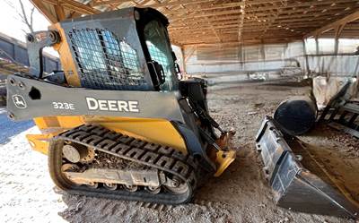 John Deere 323E Construction Equipment