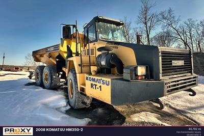 Komatsu HM350-2 Construction Equipment