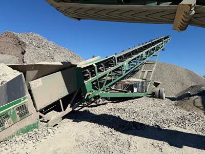 McCloskey ST80 Wheeled Stacking Conveyor