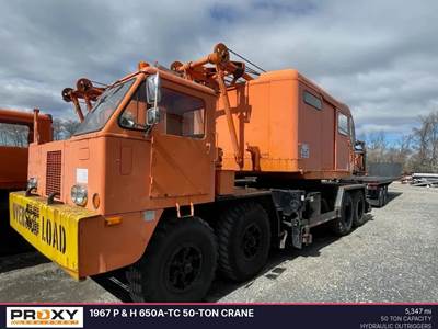 P&H 650A-TC Lattice-Boom Truck Crane